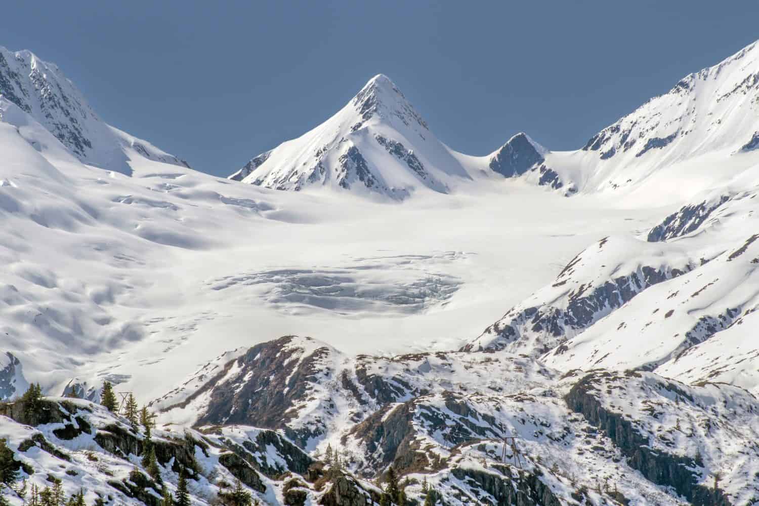 "Vista del Repeater Peak nei Monti Chugach"