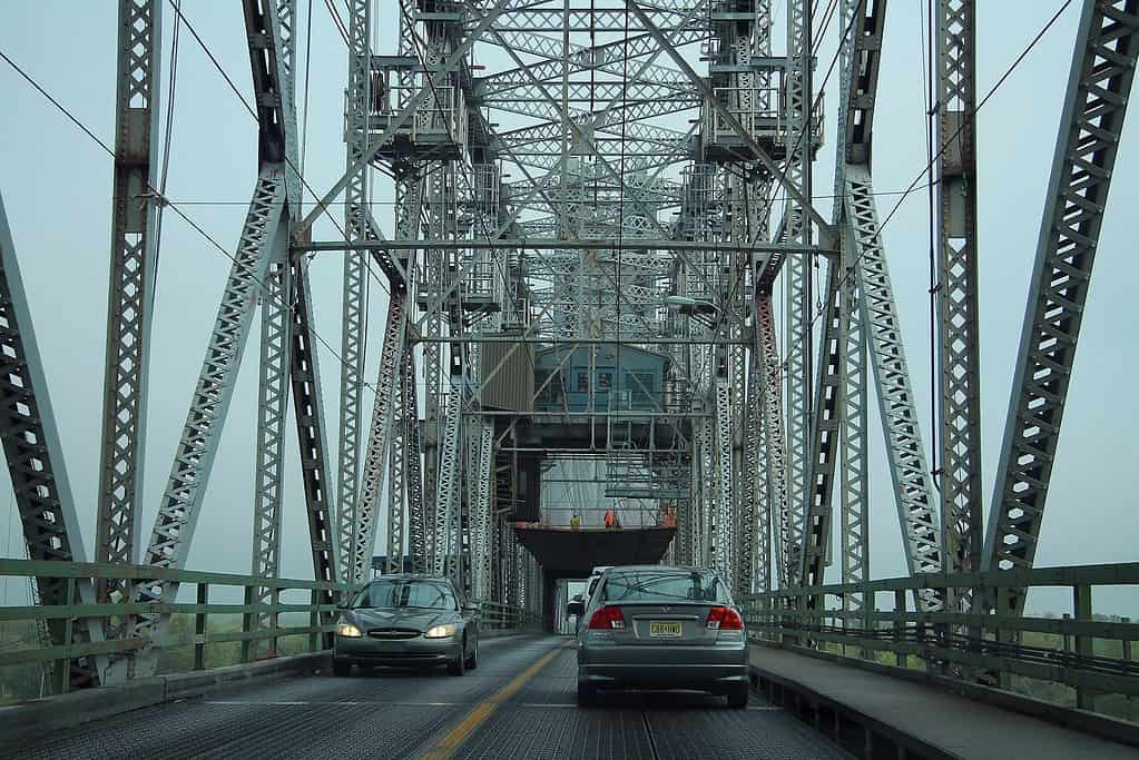 Ponte Burlington-Bristol dalla Pennsylvania al New Jersey.
