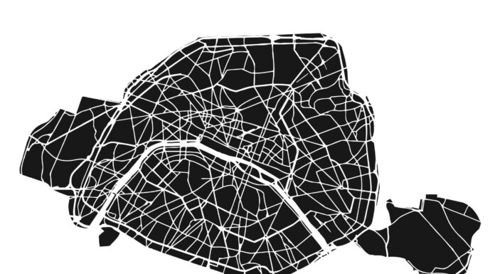 Nuova e pertinente mappa dettagliata di Parigi