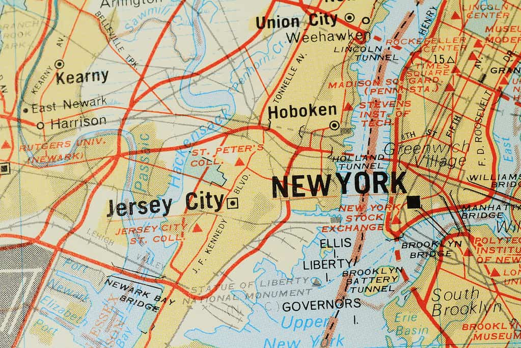 Mappa di New York