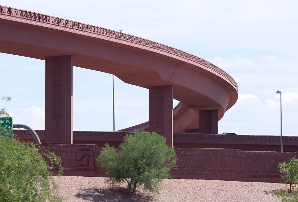 sito del crollo parziale del ponte a Mesa, AZ