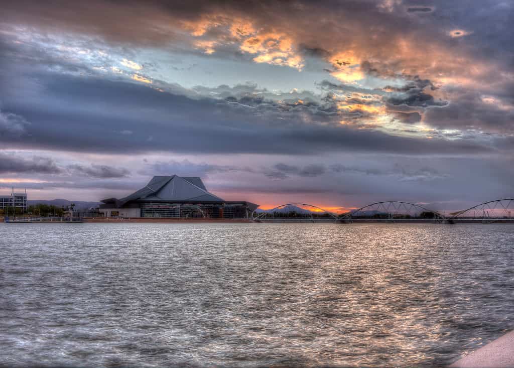 Tramonto - Lago di Tempe Town