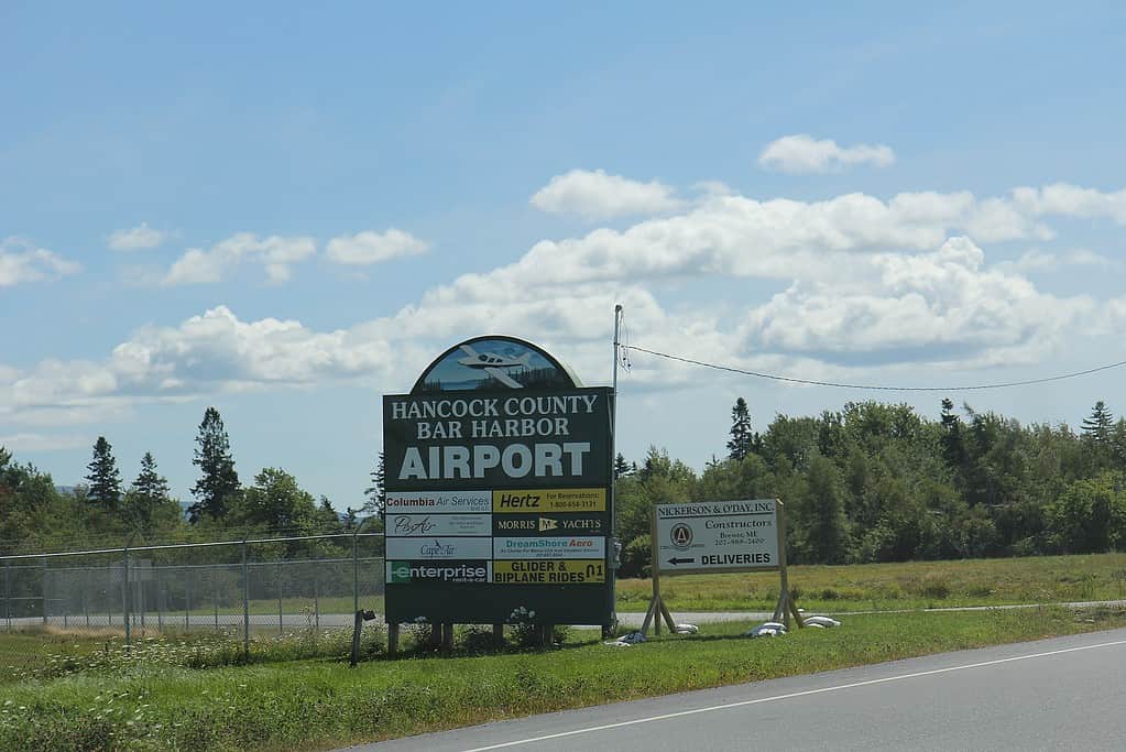 Aeroporto di Hancock County-Bar Harbor nel Maine