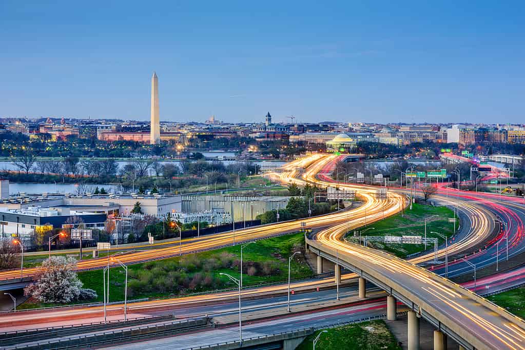 Orizzonte di Washington DC