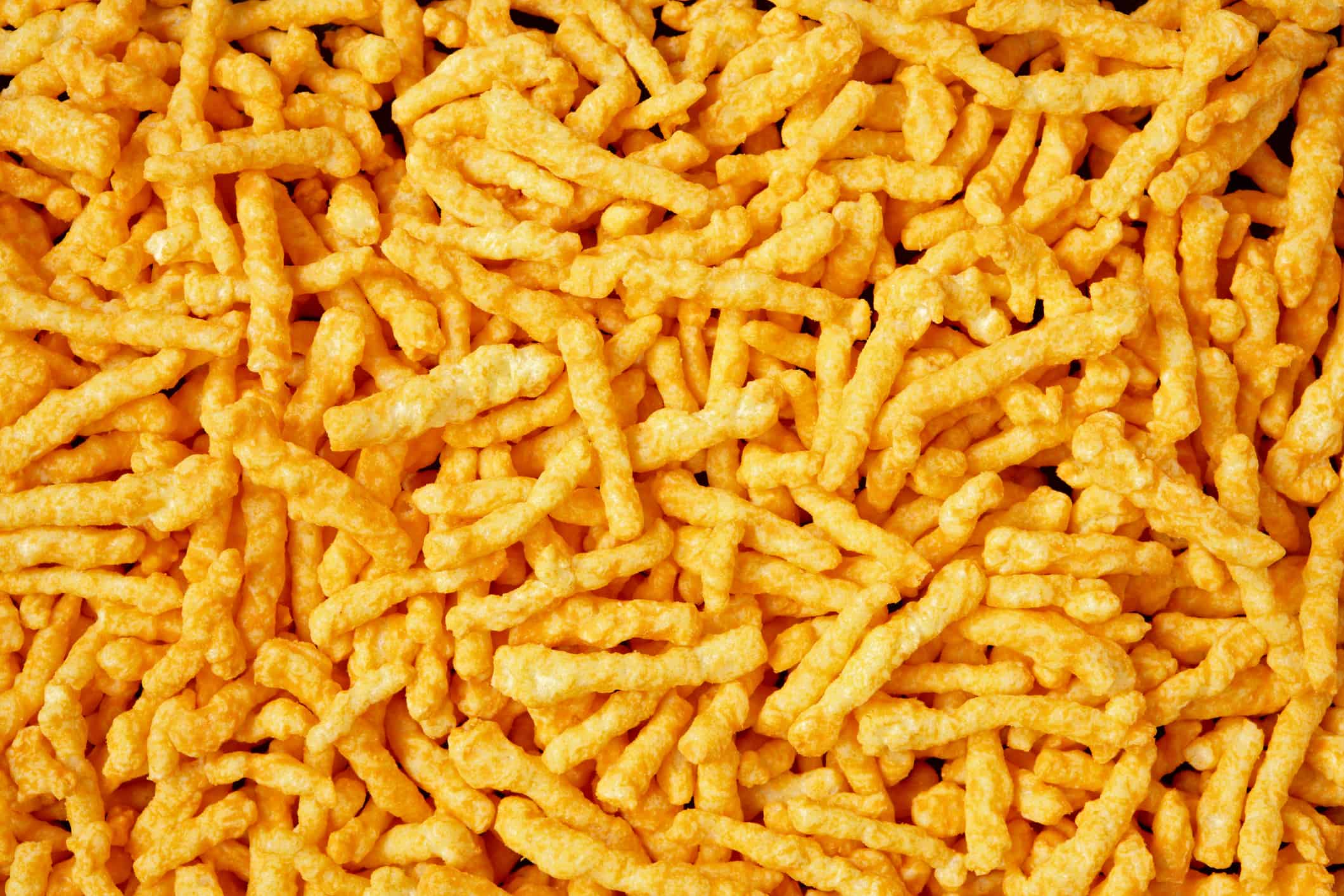 un numero apparentemente infinito di cheetos