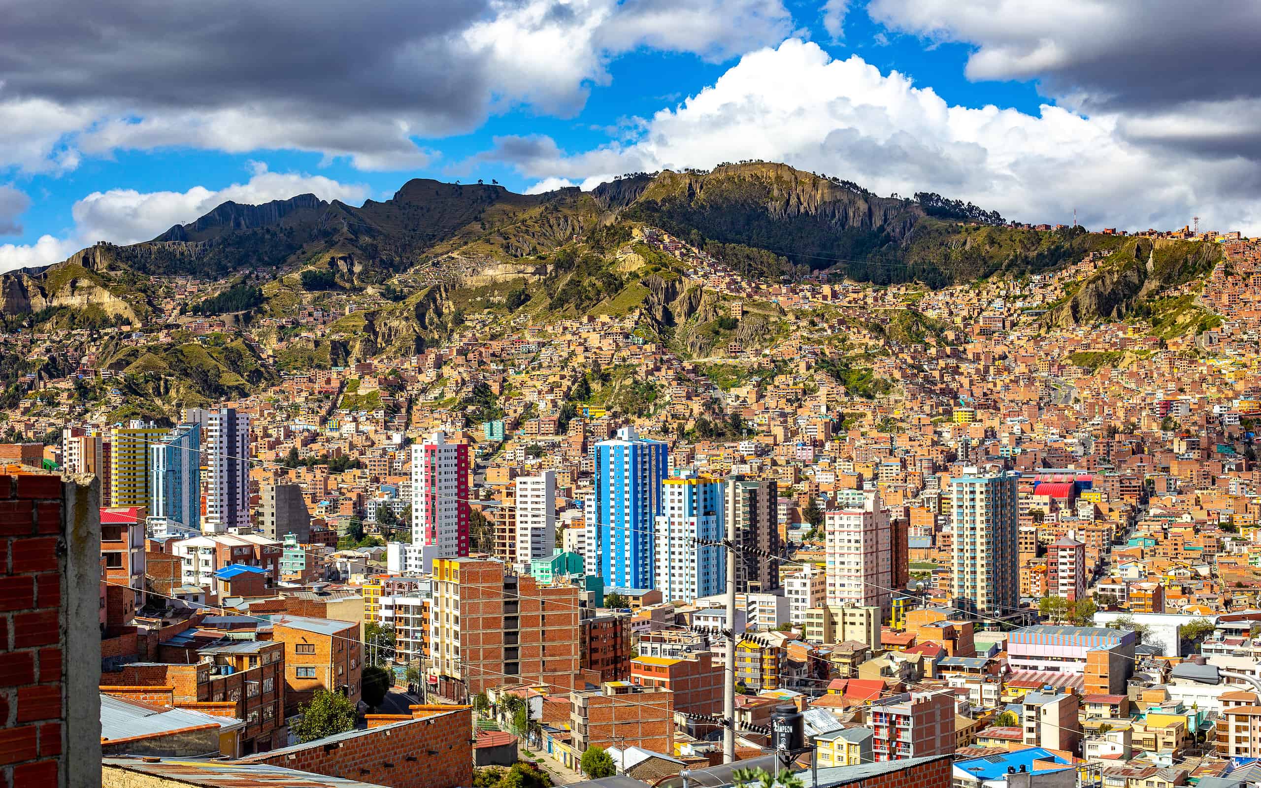 Città di La Paz, Bolivia