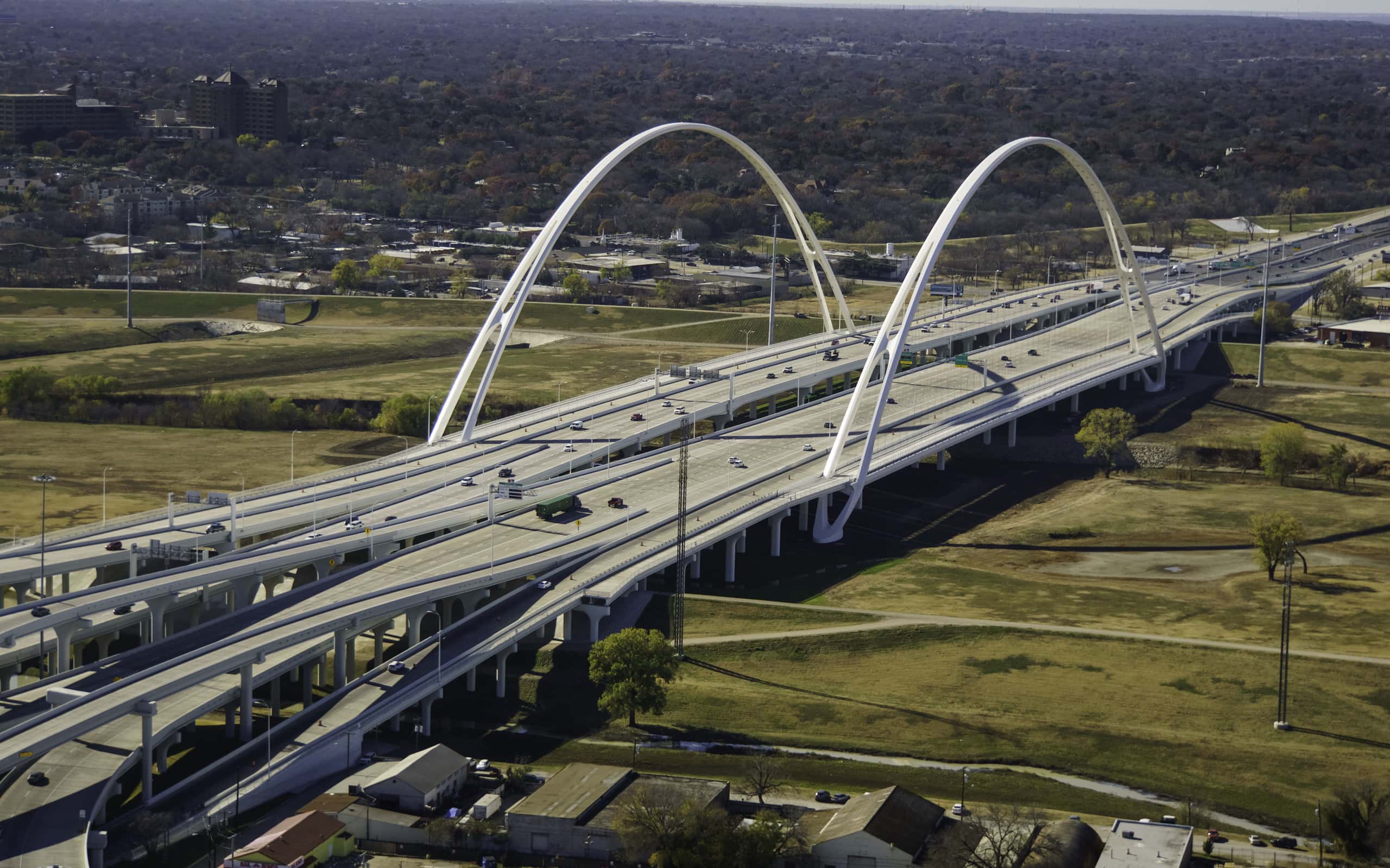 Interstate 30 vista dalla Torre