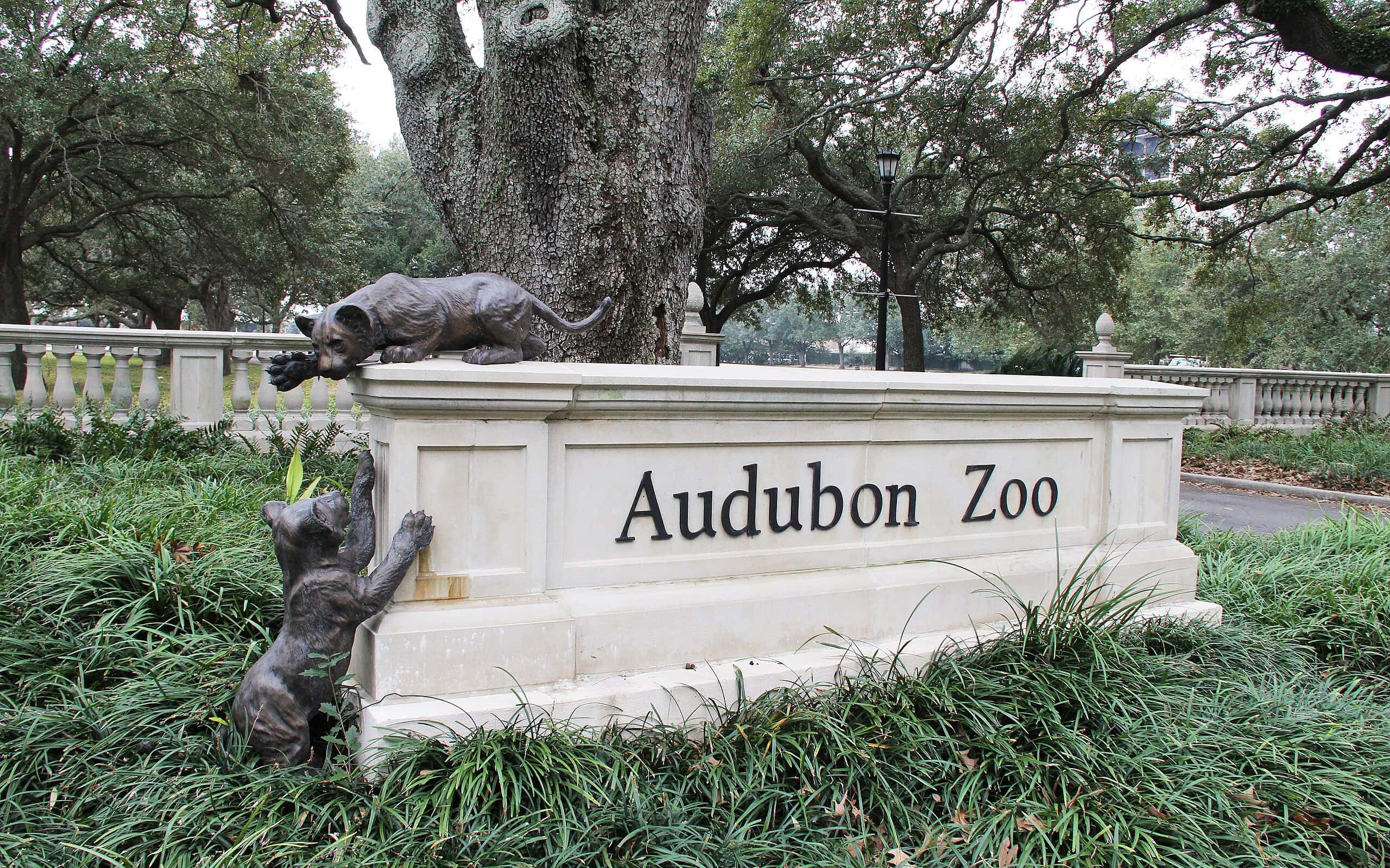 Segno dello zoo di Audubon, New Orleans