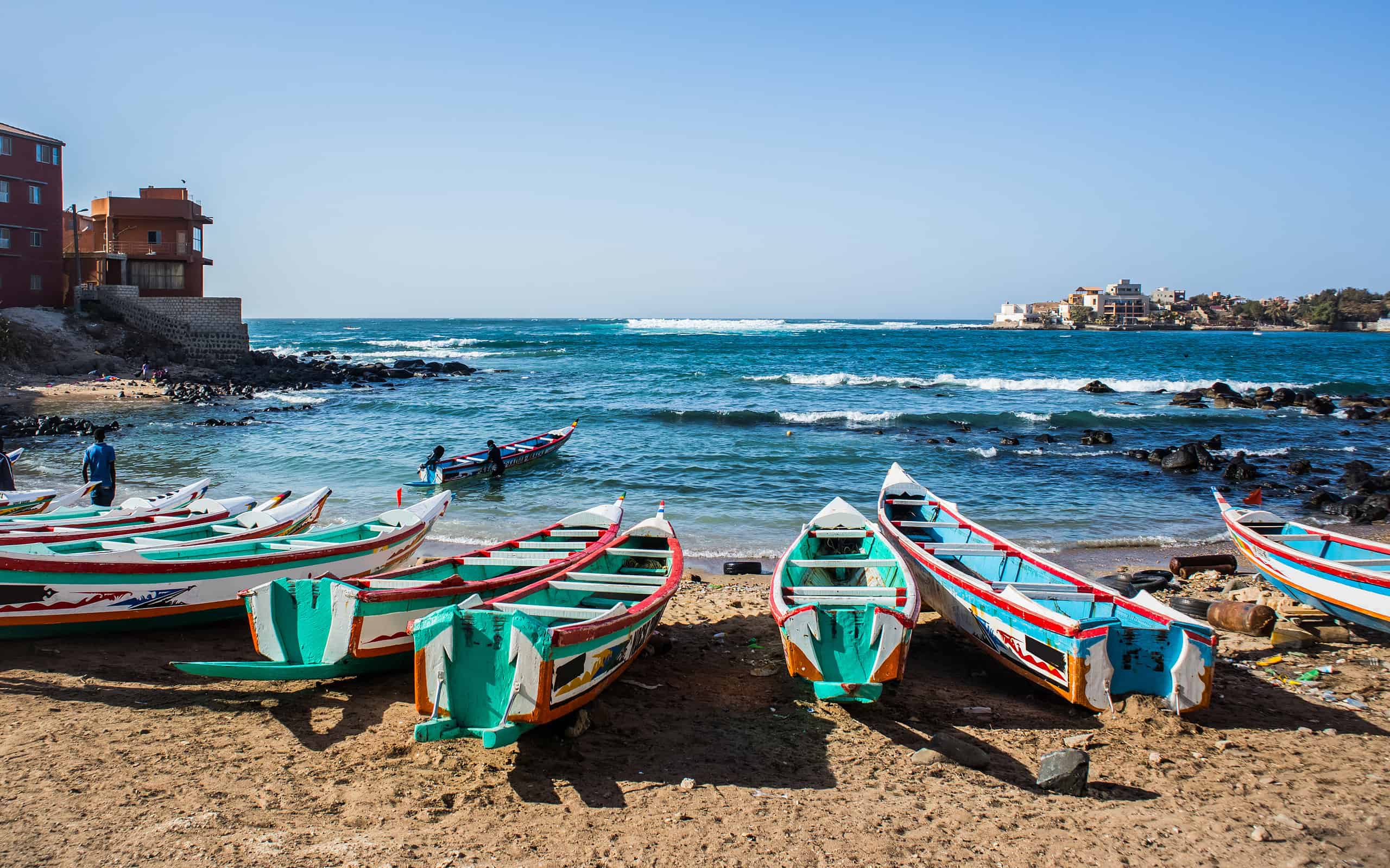 Una baia a Ngor, Dakar.