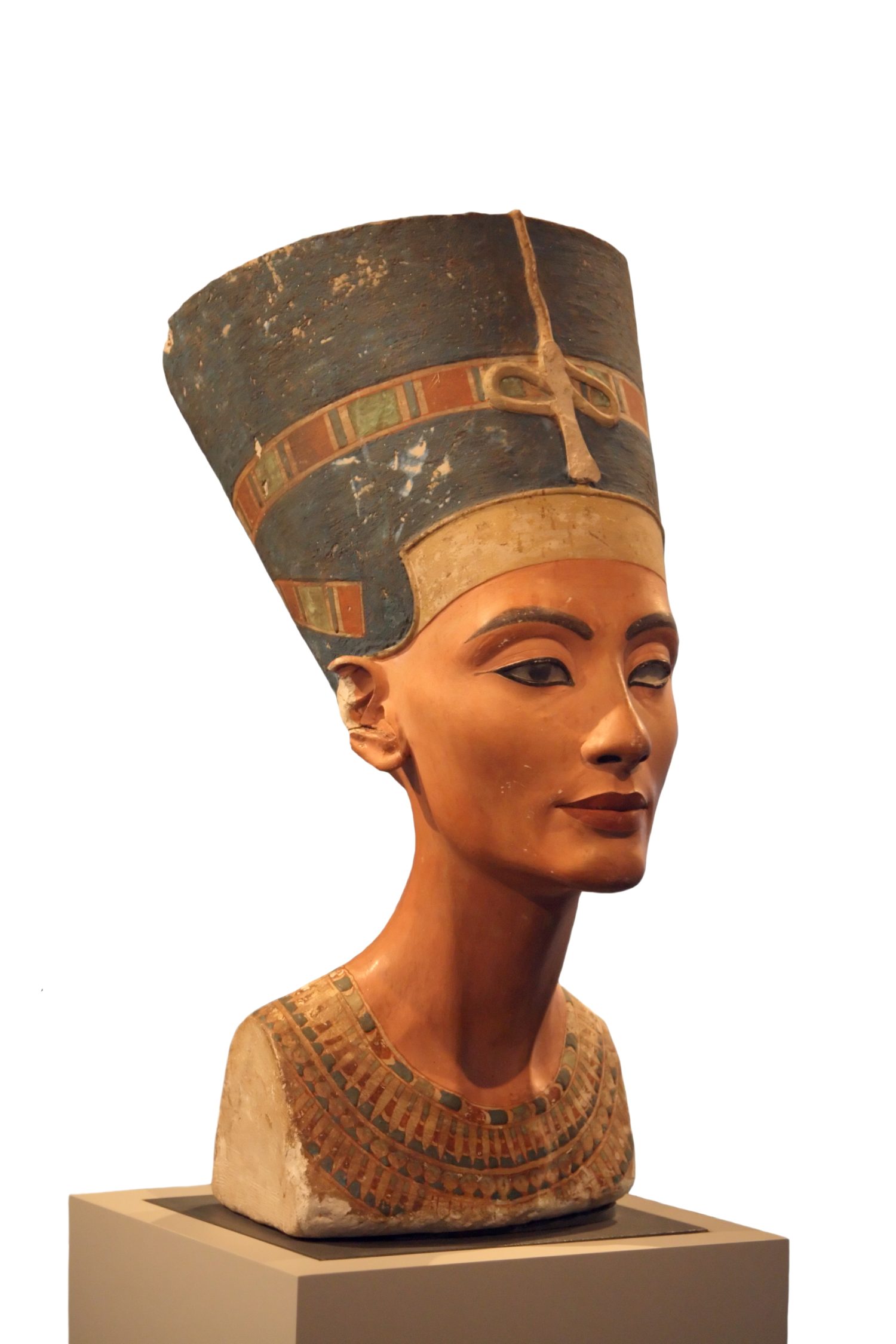 Busto di Nefertiti in un museo di Berlino