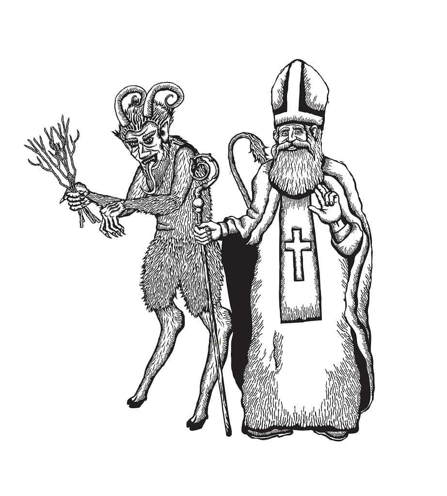 San Nicola e Krampus