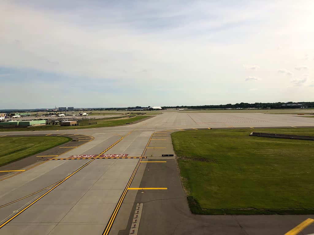 Pista dell'aeroporto Aeroporto di Minneapolis
