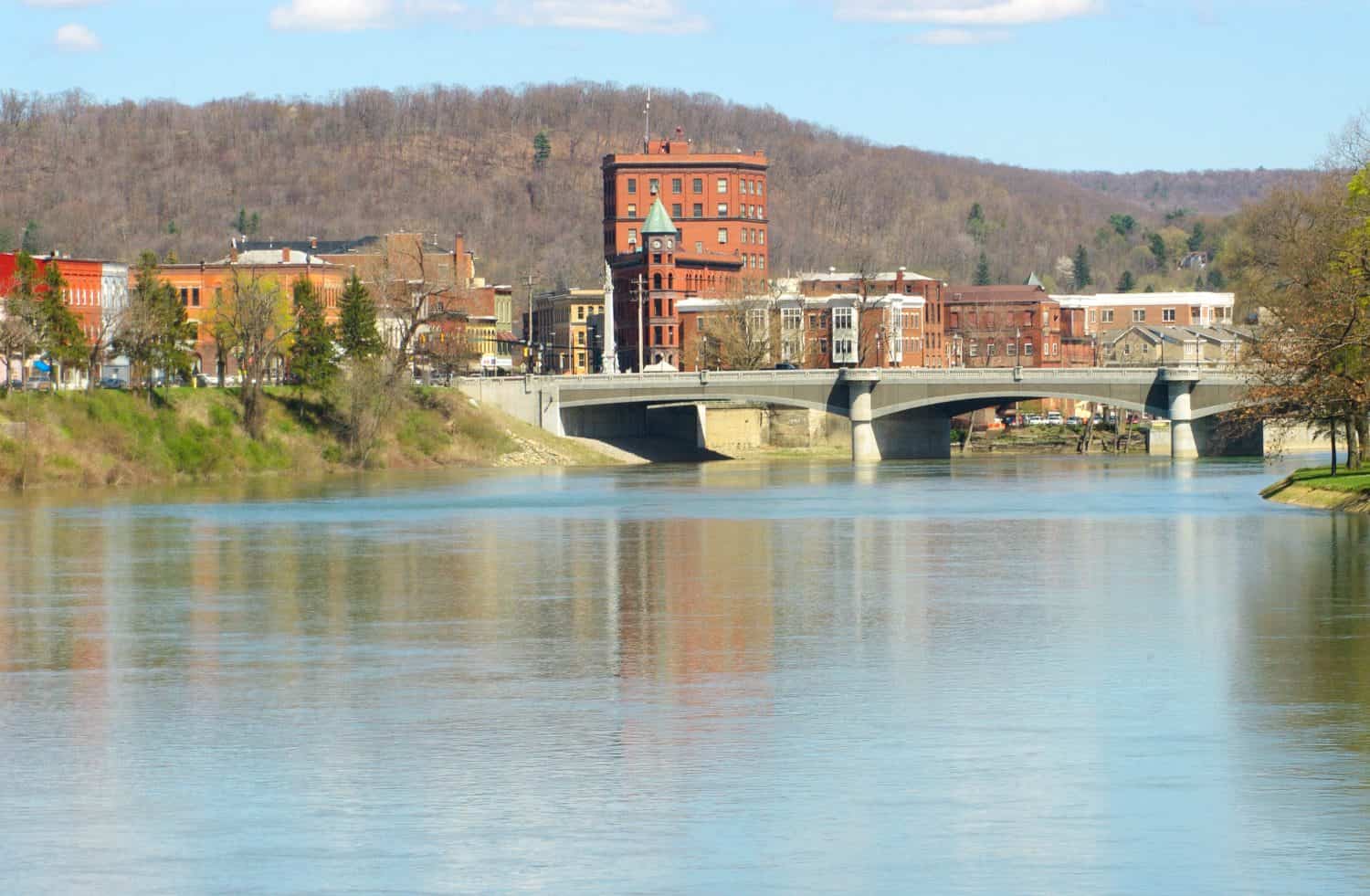Warren, Pennsylvania e fiume Allegheny
