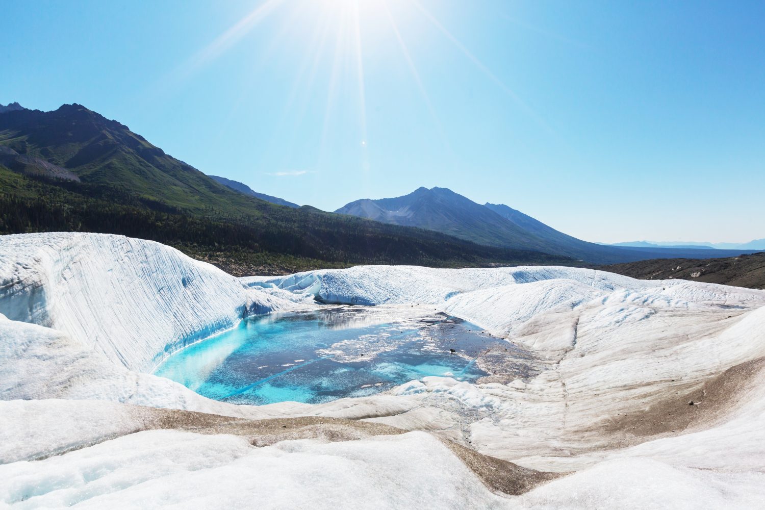 Wrangell-St.  Parco nazionale e riserva Elias, Alaska.