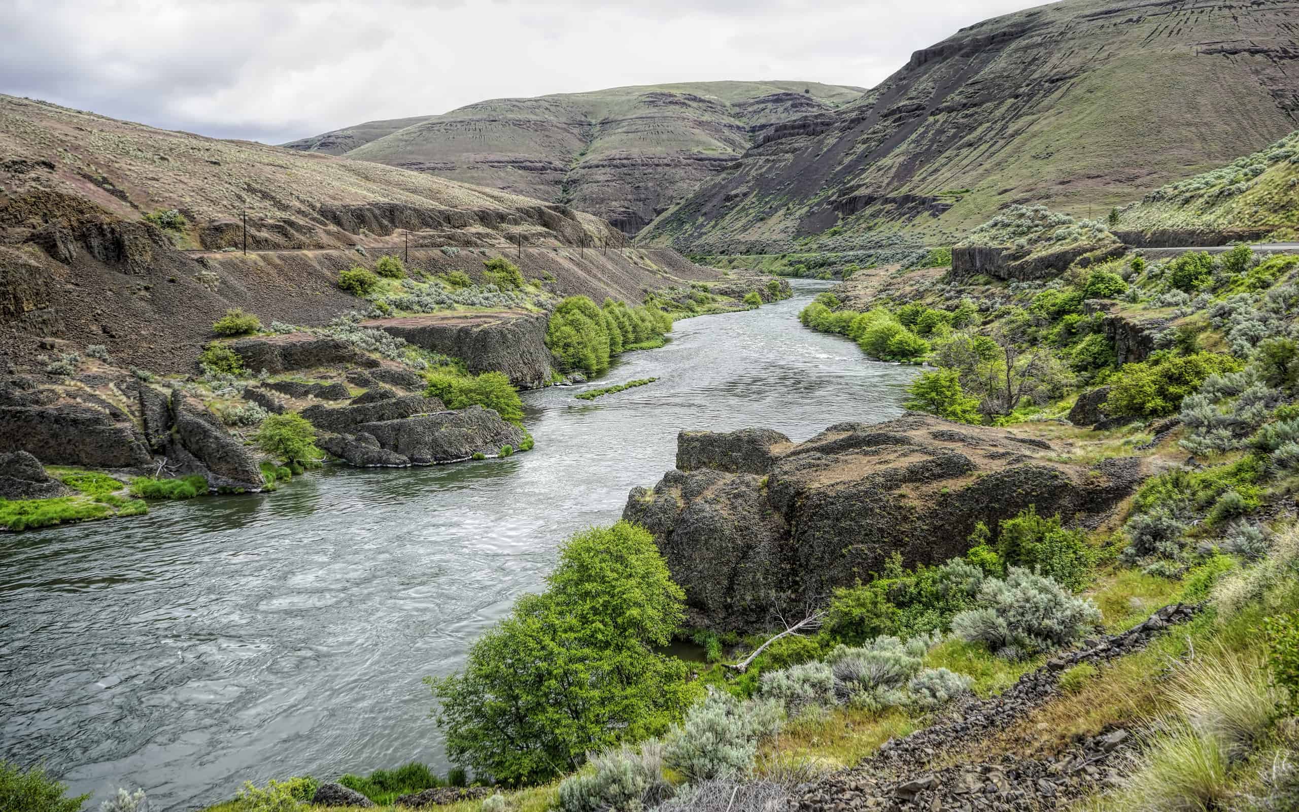 guardando a nord sul deschutes