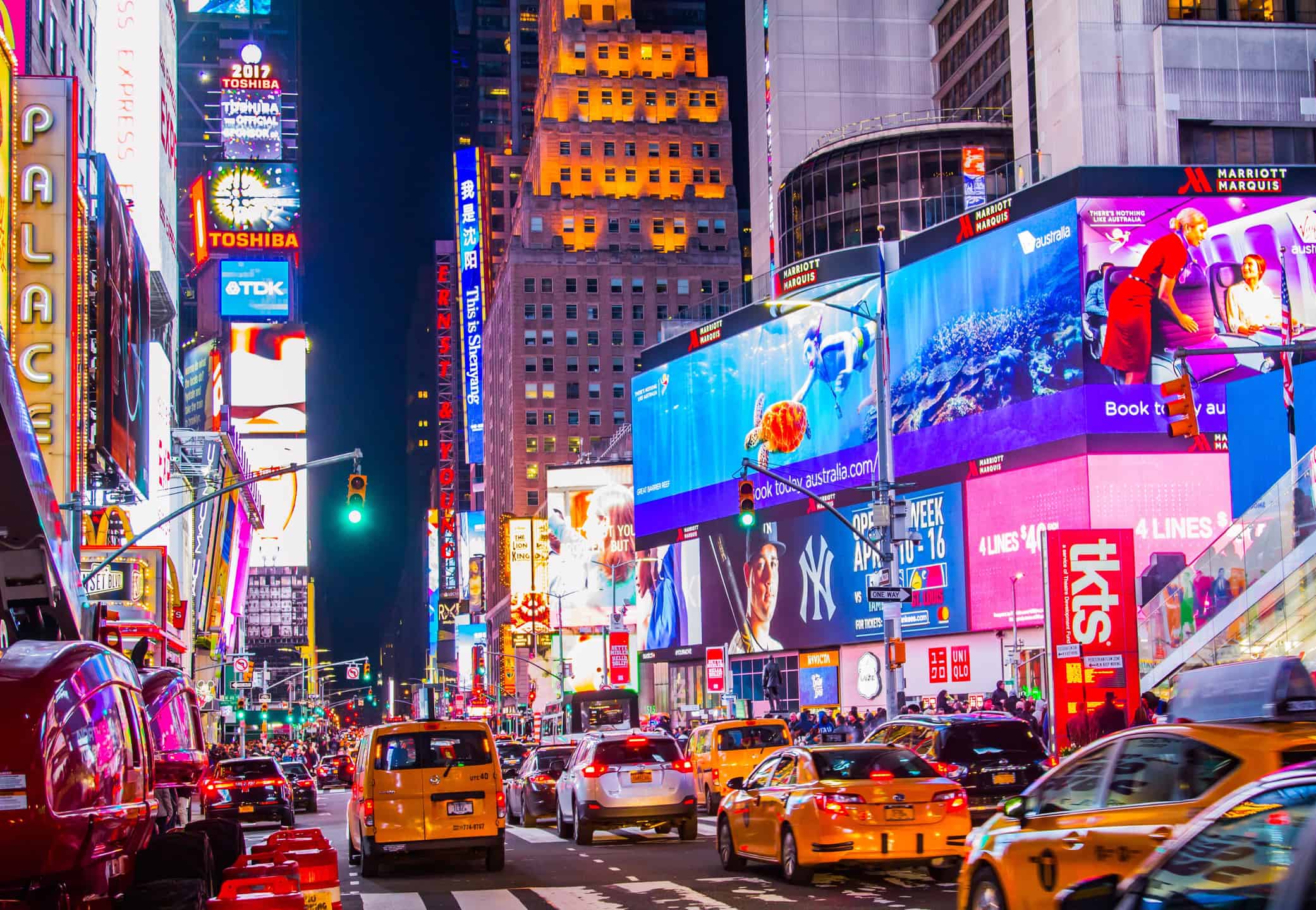 I colori di Times Square