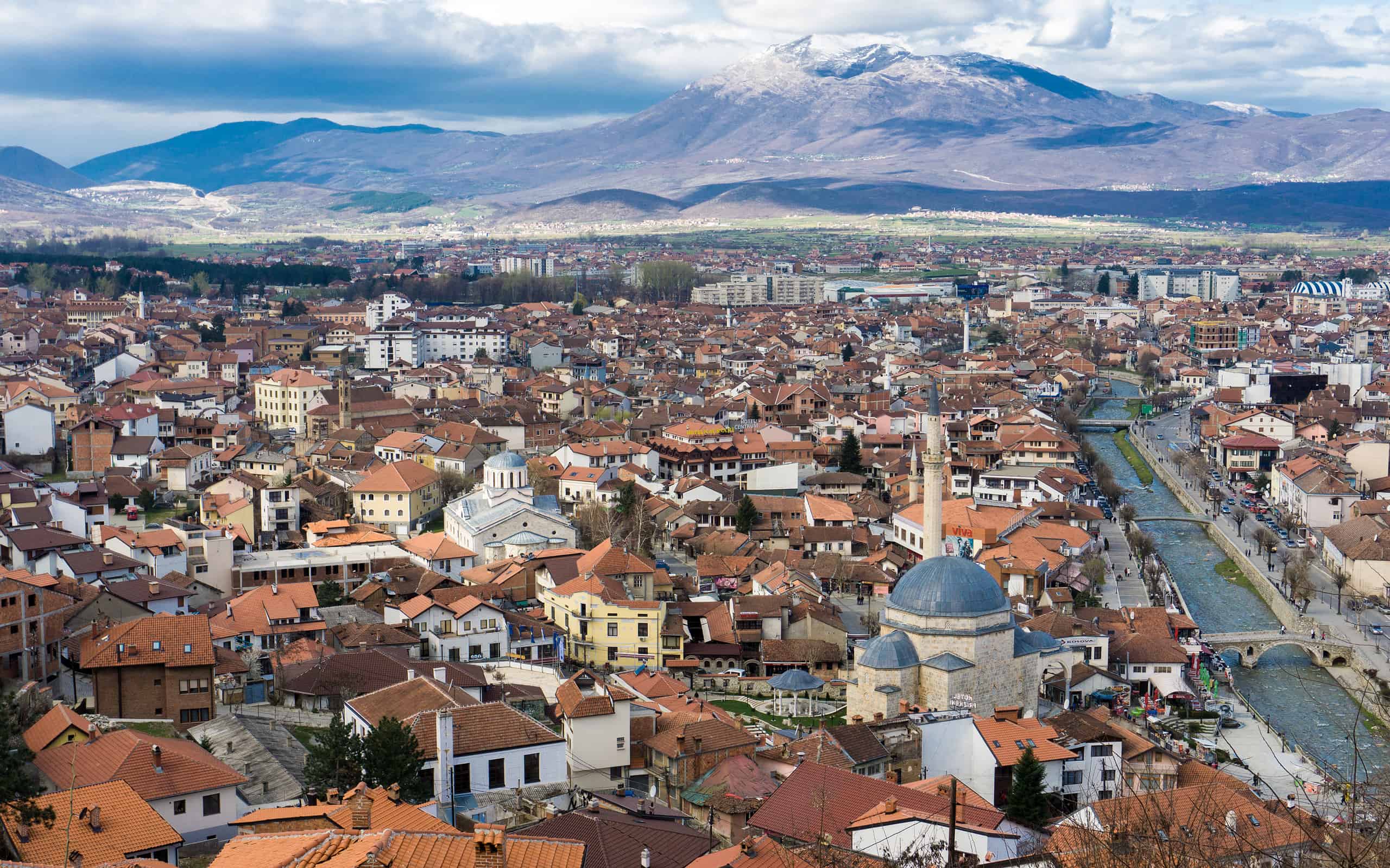 Paesaggio urbano di Prizren, Kosovo