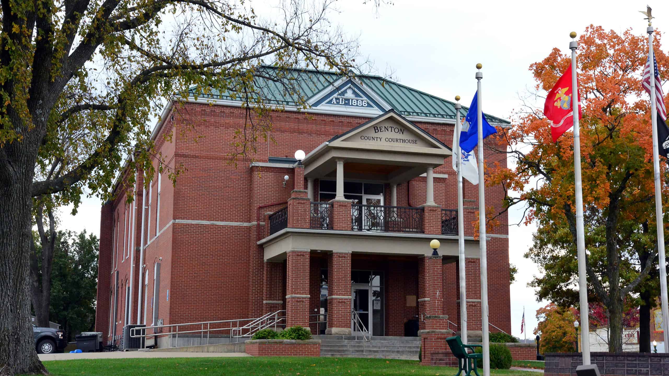 Tribunale della contea di Benton a Varsavia Missouri