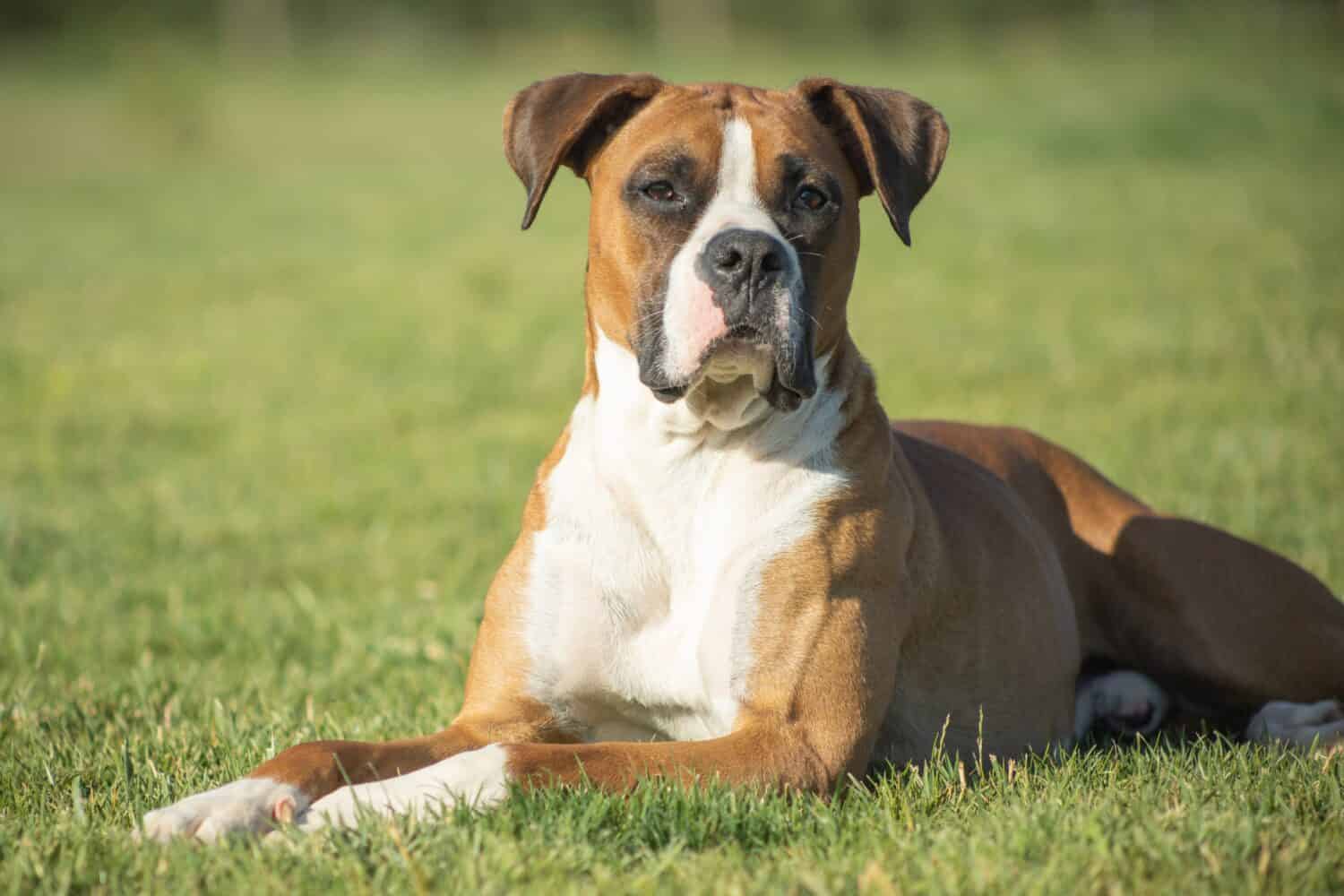 Compagno fedele": ritratto di un cane boxer dall