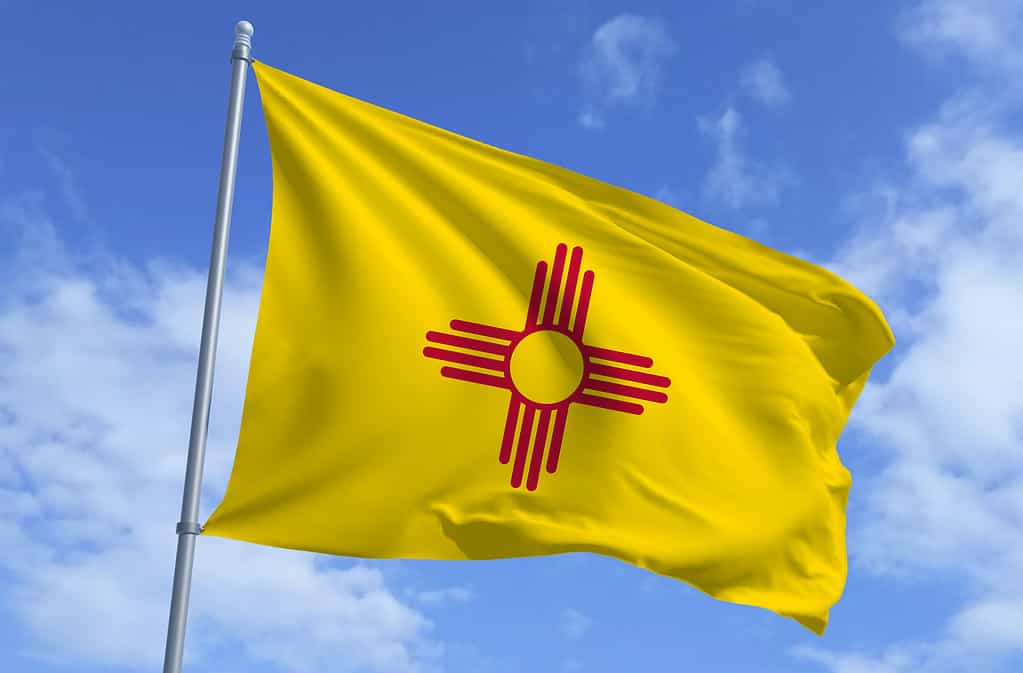 Bandiera dello stato del Nuovo Messico