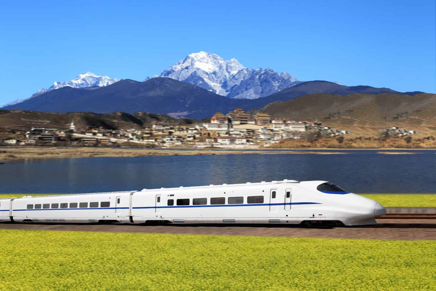 Il treno ad alta velocità cinese