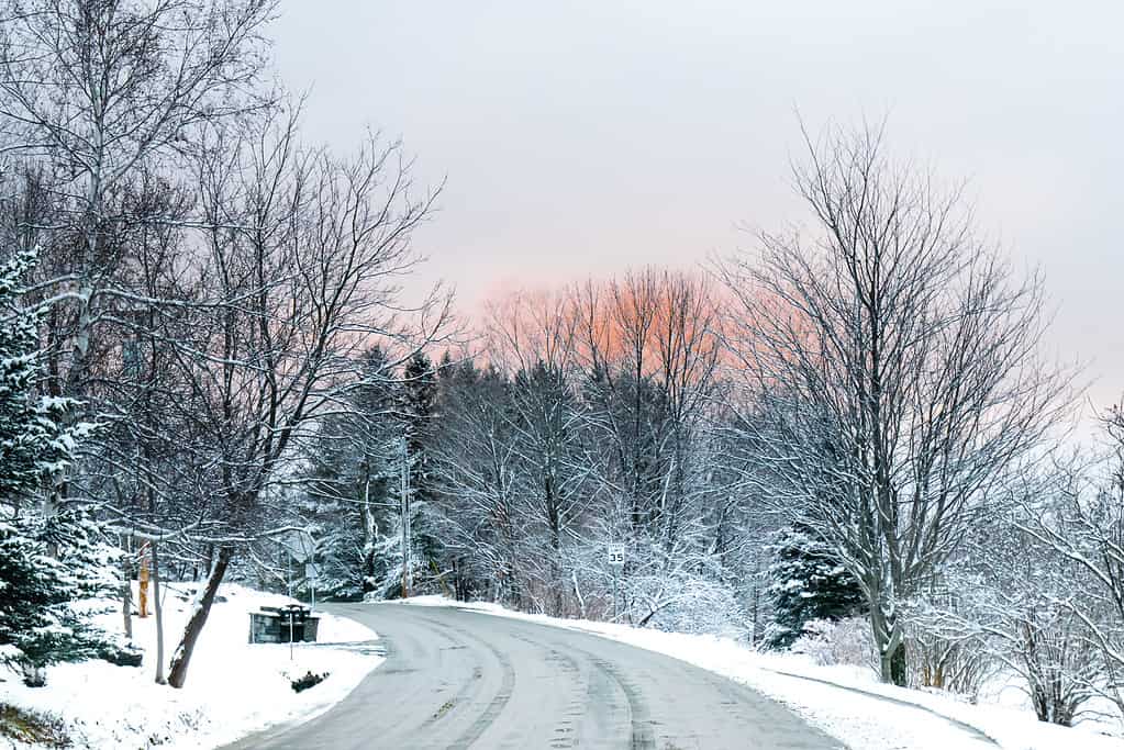 Il paese delle meraviglie invernali nel Vermont