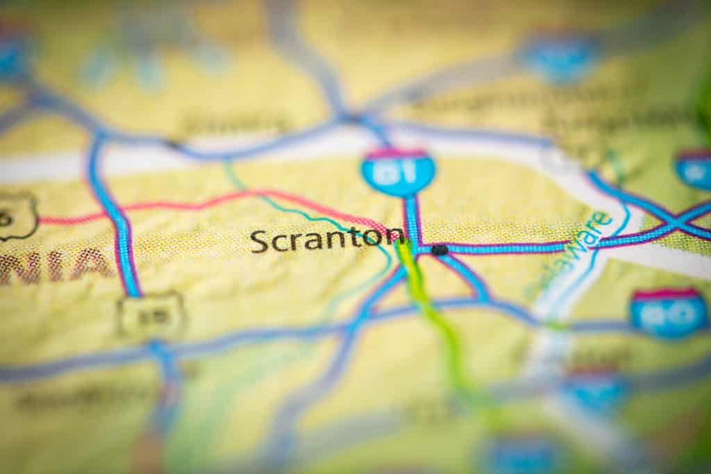 Scranton.  Pennsylvania.  Stati Uniti d'America