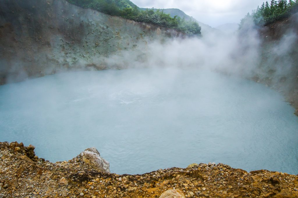 Escursione al lago bollente Dominica