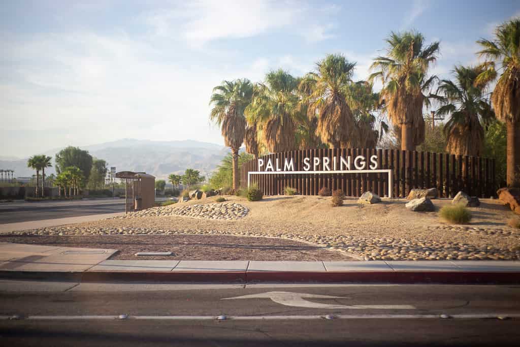Città di Palm Springs, California