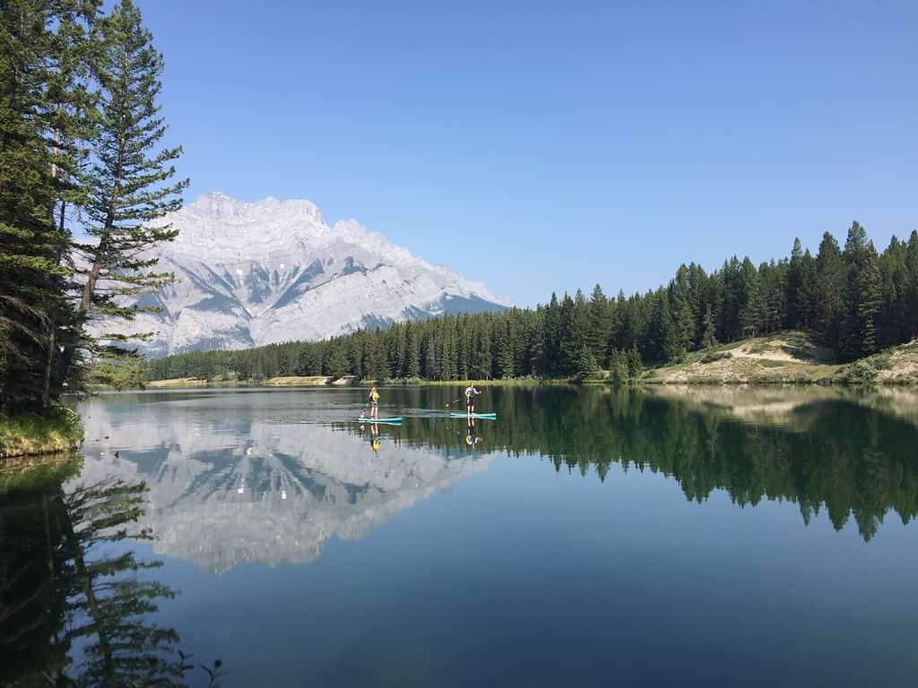 Johnson Lake Columbia britannica in Canada