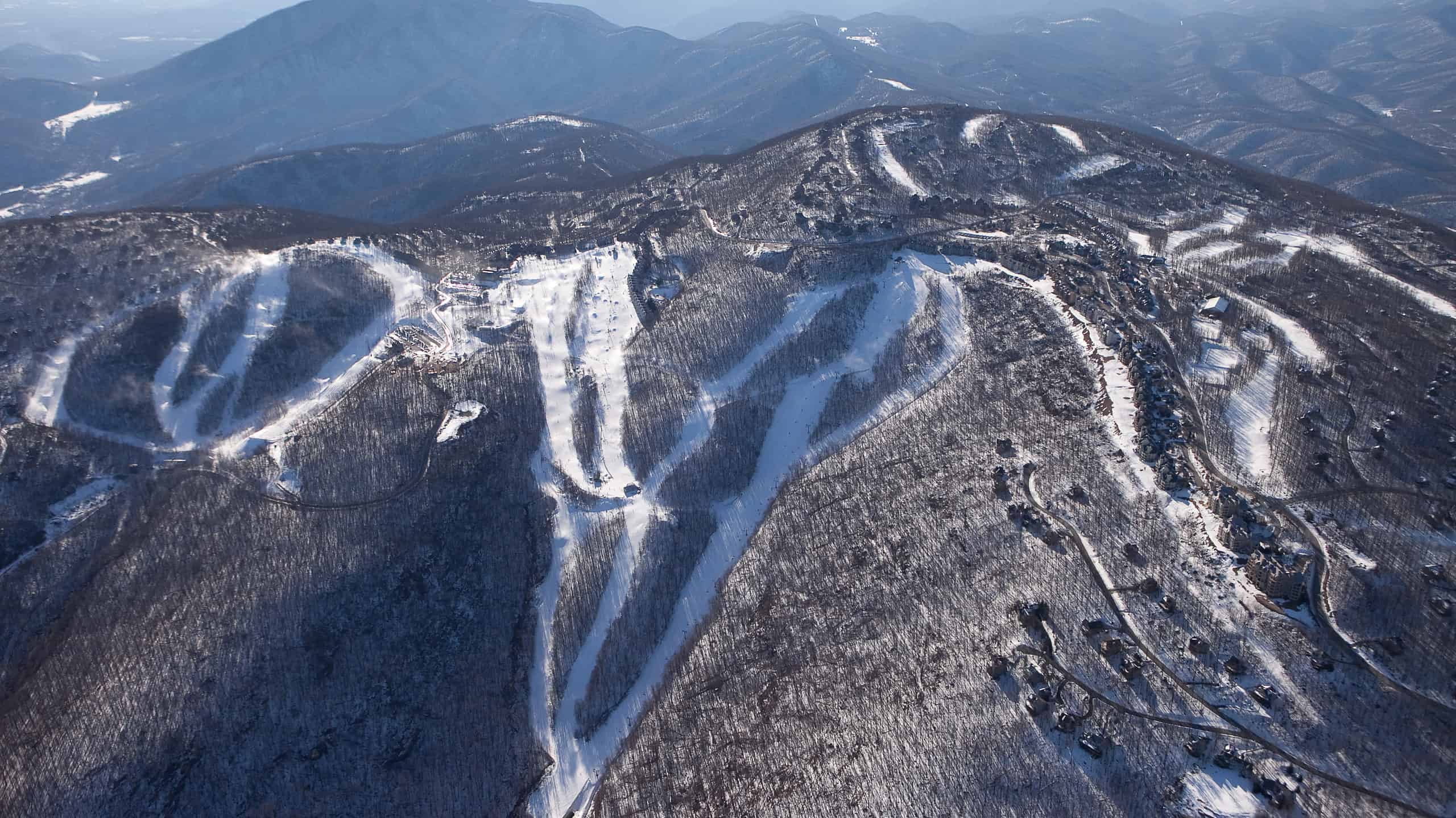 Wintergreen, montagne Blue Ridge, stazione sciistica, Virginia