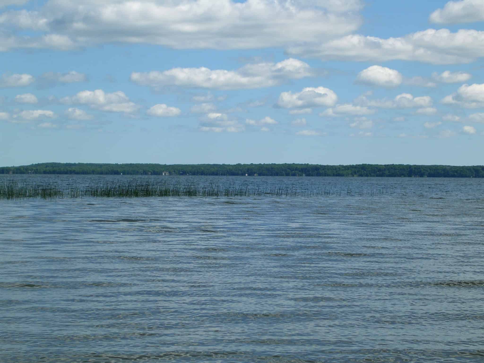 Indian Lake State Park lungo le rive del lago Indian