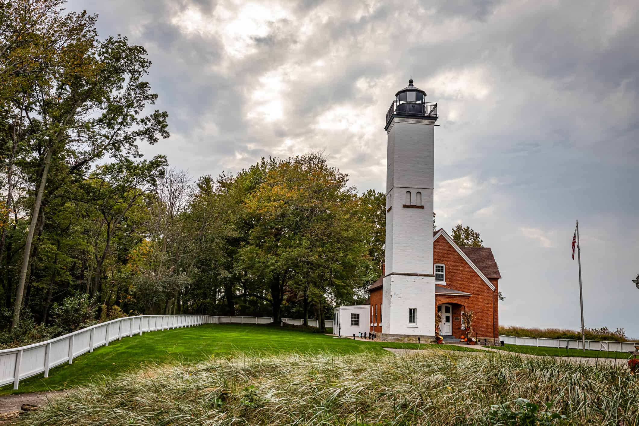 Faro di Presque Isle Presque Isle Erie Pennsylvania