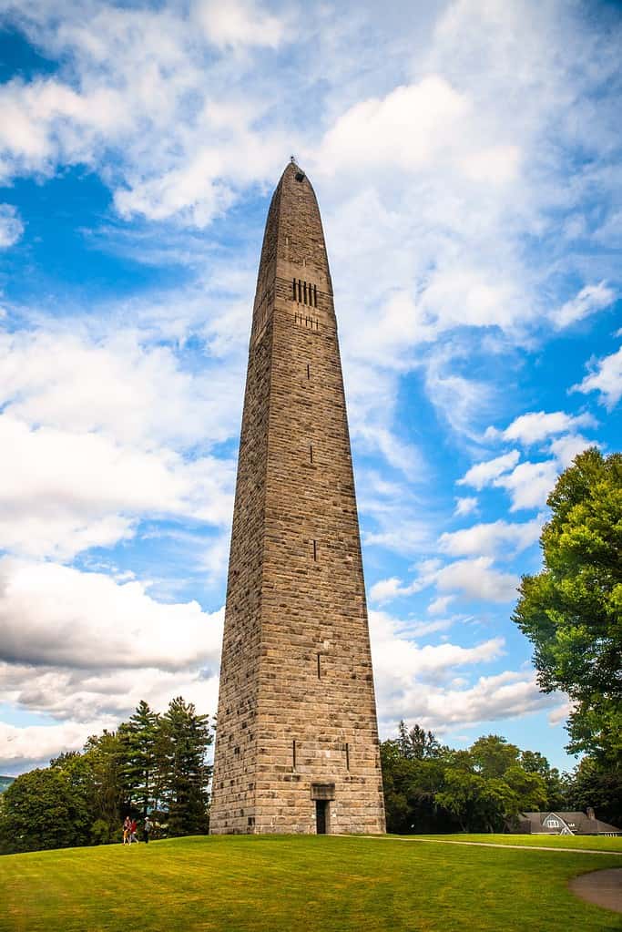 Monumento storico della battaglia di Bennington da Bennington Vermont