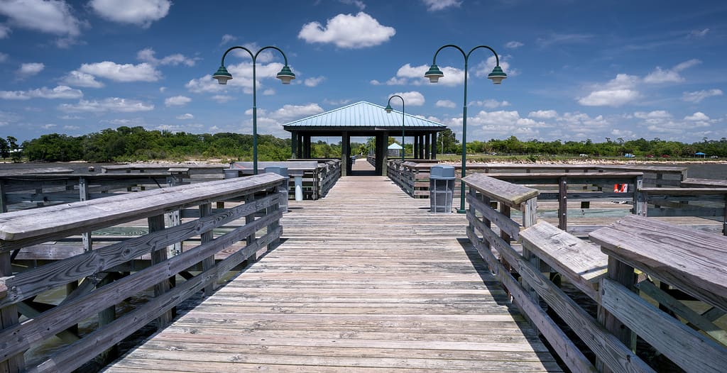 Punto del tramonto, Mandeville, Louisiana