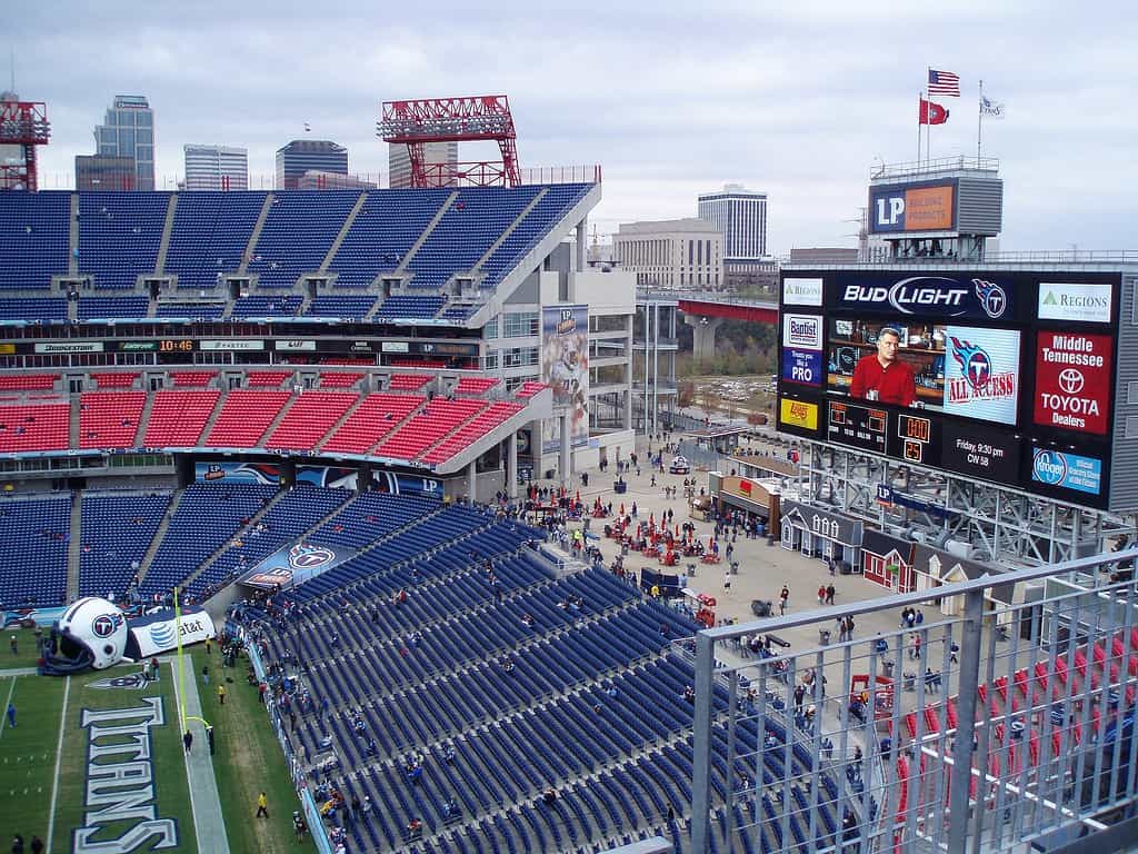 Nissan Field, nel centro di Nashville