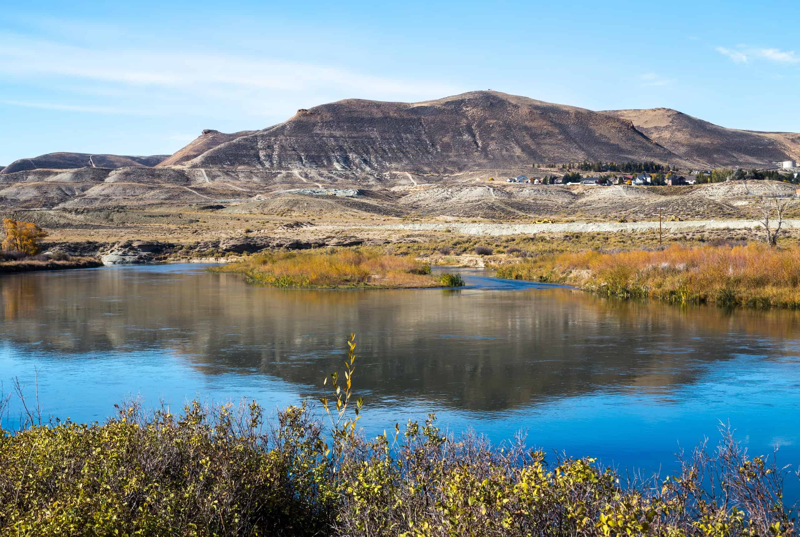 Il fiume Green nel Wyoming