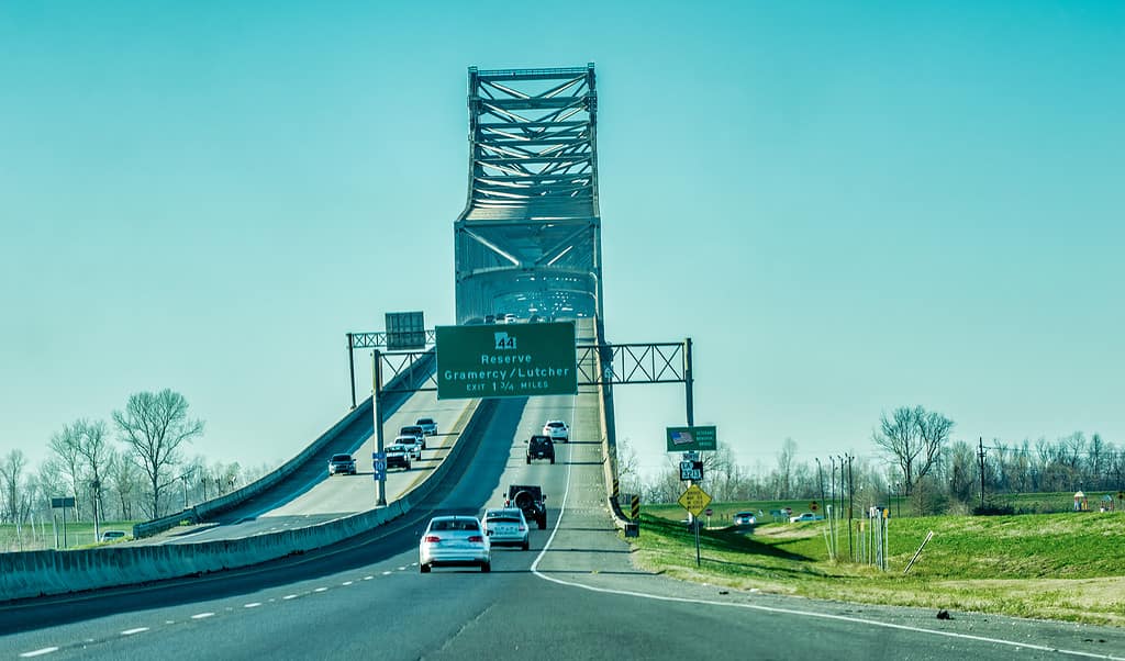 Gramercy Bridge a Edgard, Louisiana