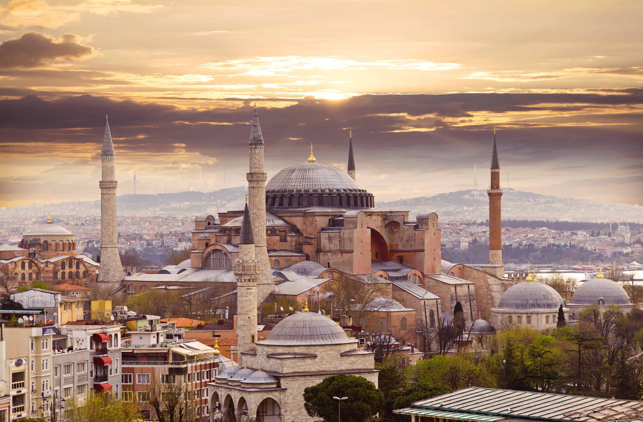 Basilica di Santa Sofia a Istanbul.