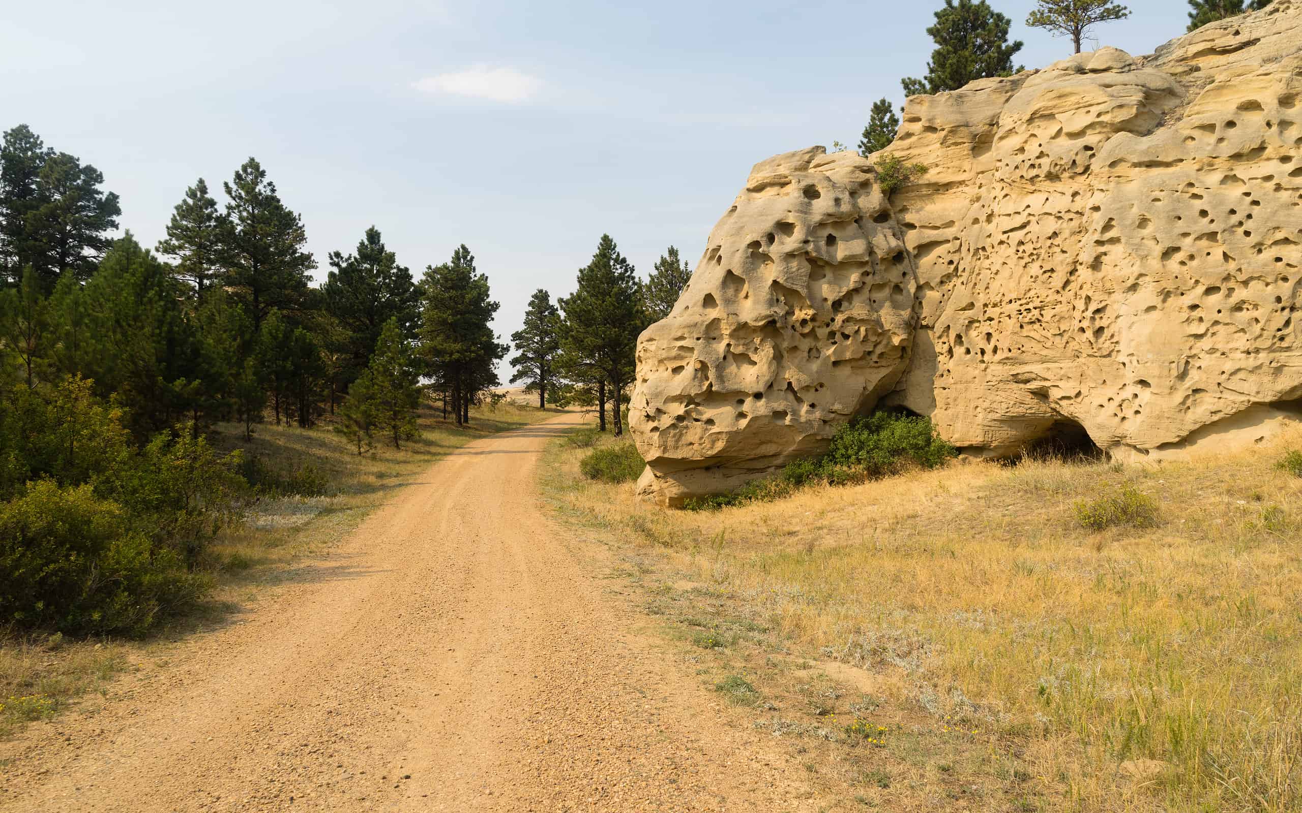 Medicine Rocks State Park Ekalaka MT Montana Paesaggio