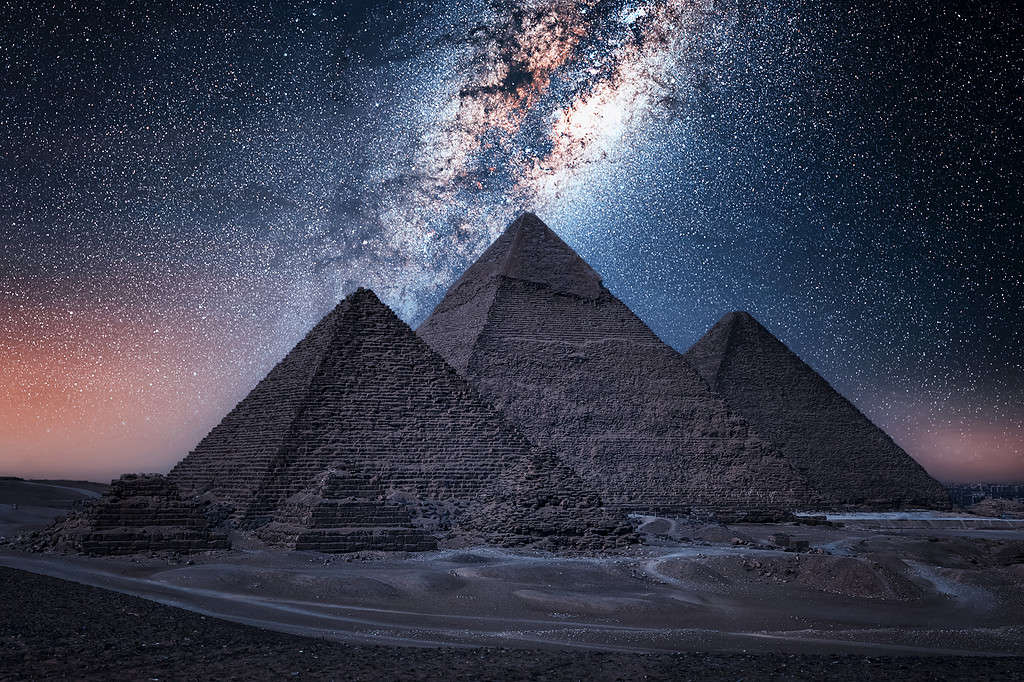 Le Piramidi di Giza in Egitto