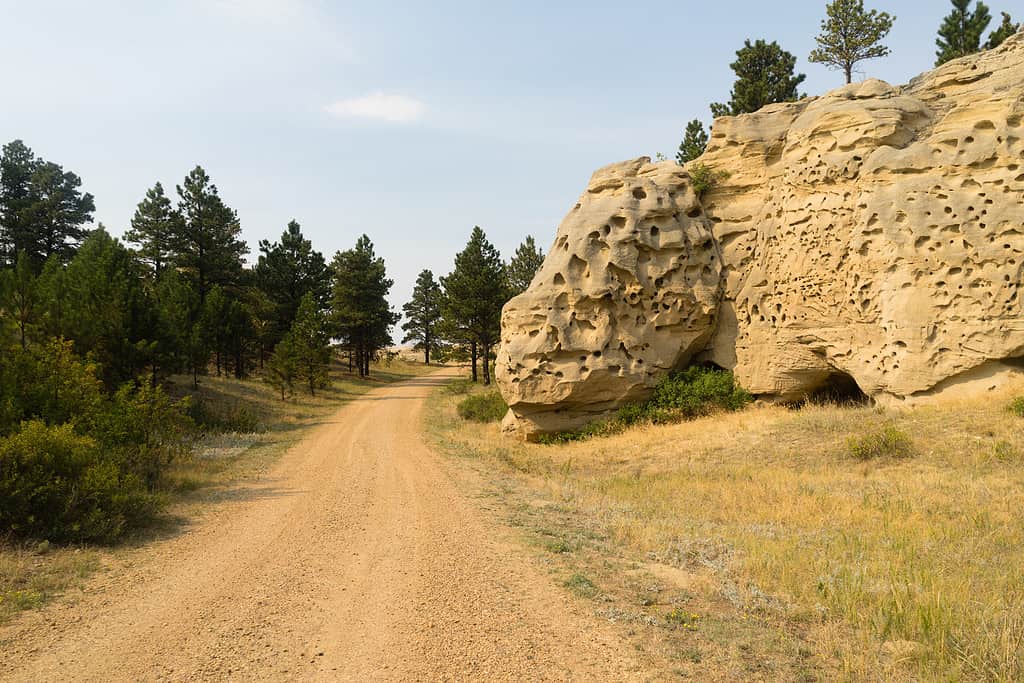 Medicine Rocks State Park Ekalaka MT Montana Paesaggio