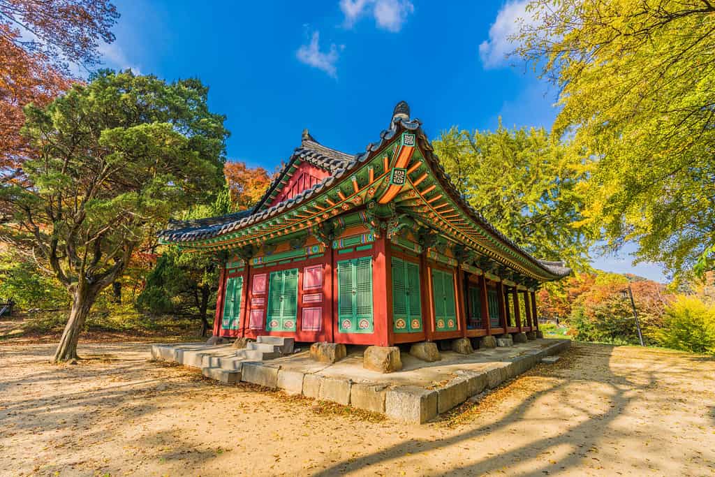 Namhansanseong Gwangju-si Corea, cultura autunnale dell'UNESCO