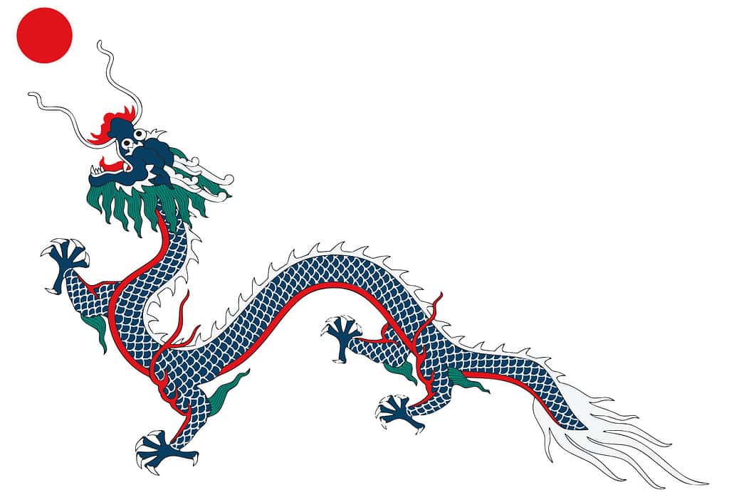 Drago della dinastia Qing