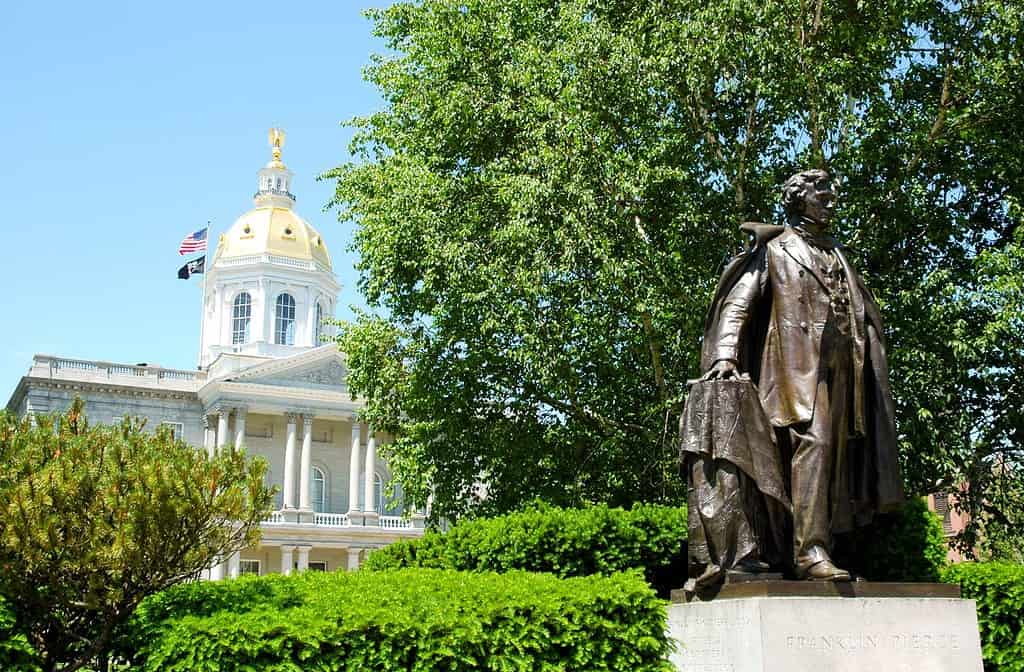 Statua di Franklin Pierce