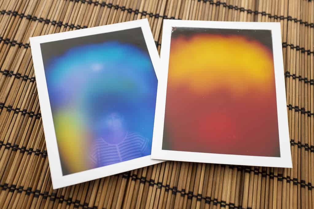 Fotografie stampate dell'aura