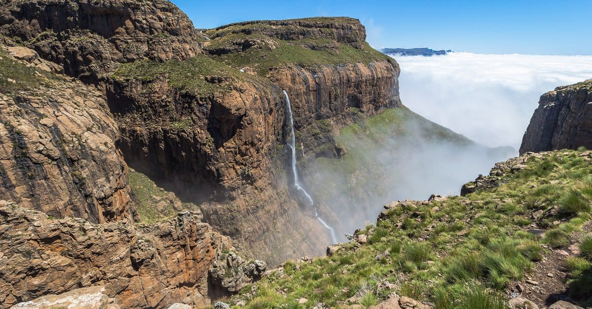 La cascata più grande: le cascate Tugela