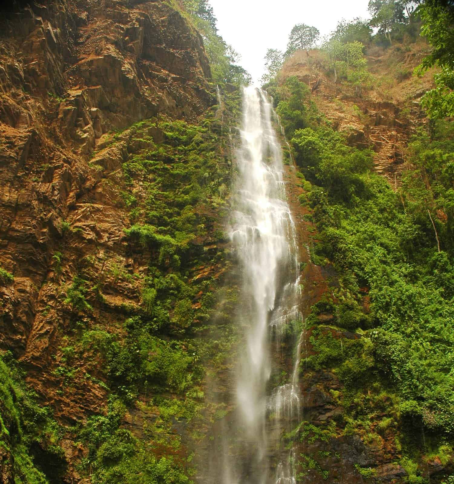 Wli Falls nel Ghana orientale