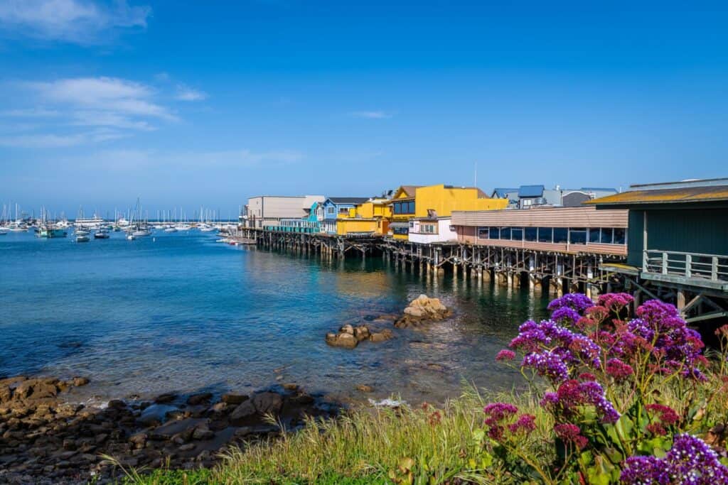 Punti di riferimento intorno a Monterey Bay, California