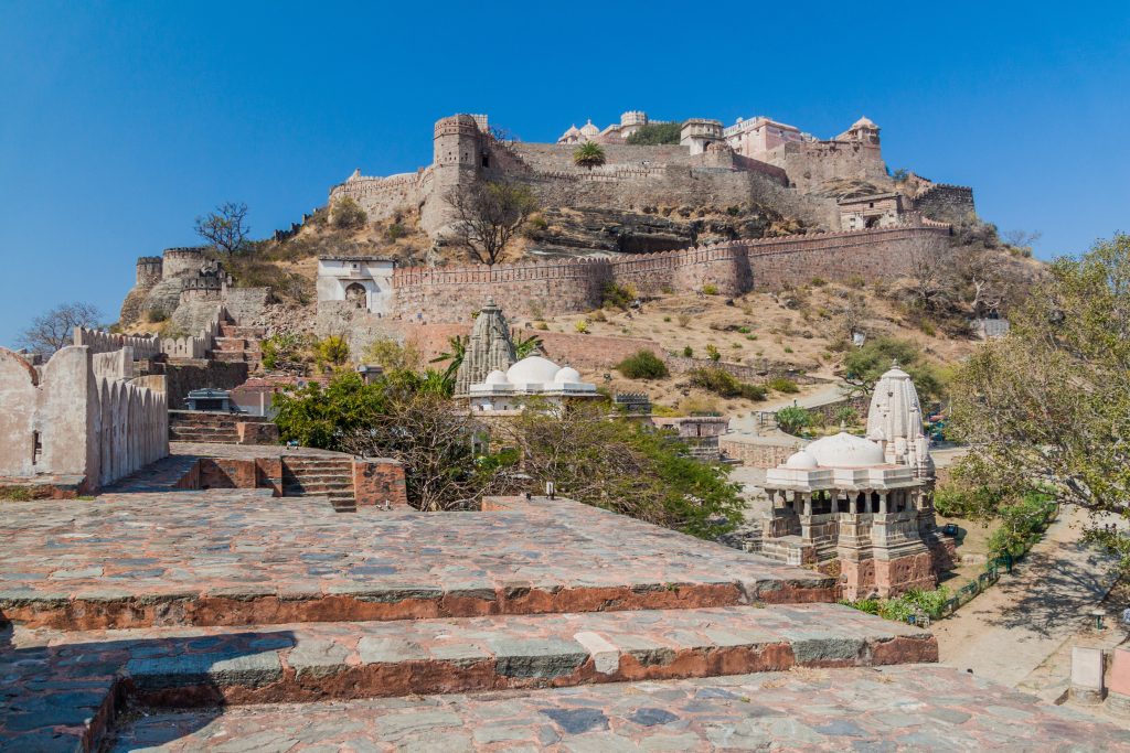 Fortezza di Kumbhalgarh, stato del Rajasthan, Indiana